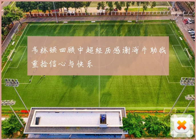 韦林顿回顾中超经历感谢海牛助我重拾信心与快乐
